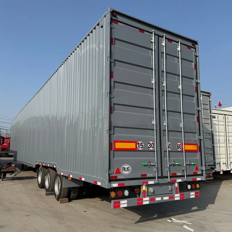 3 Axle Box Semi Trailer suppliers