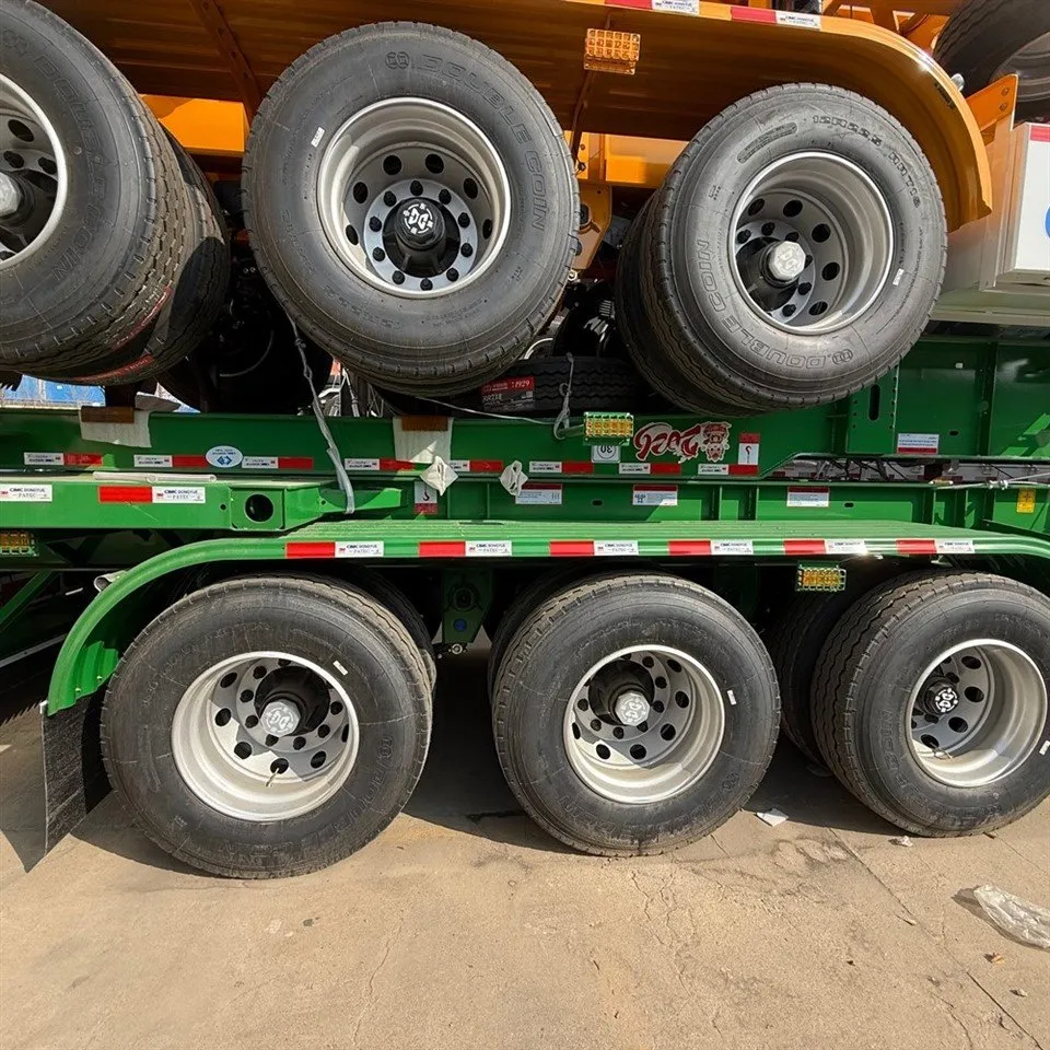 3 Axle Flatbed Container Trailer best