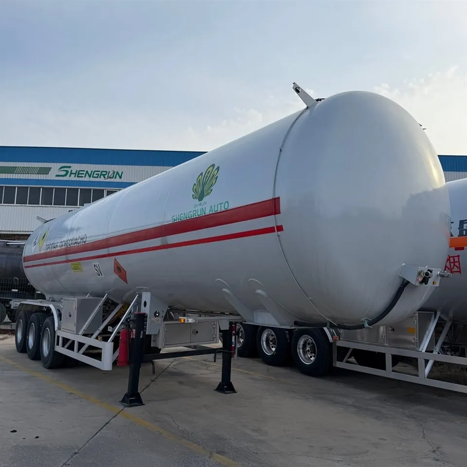 3 Axle LPG Transport Semi Trailer suppliers