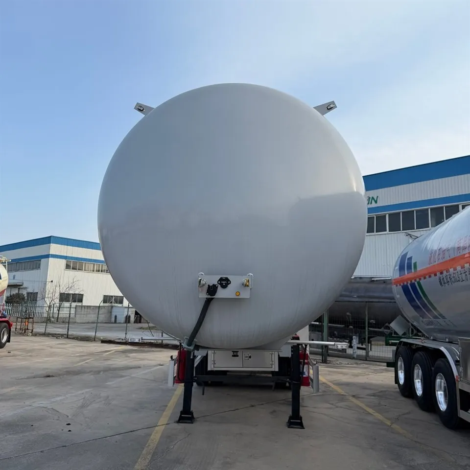 3 Axle LPG Transport Semi Trailer factory