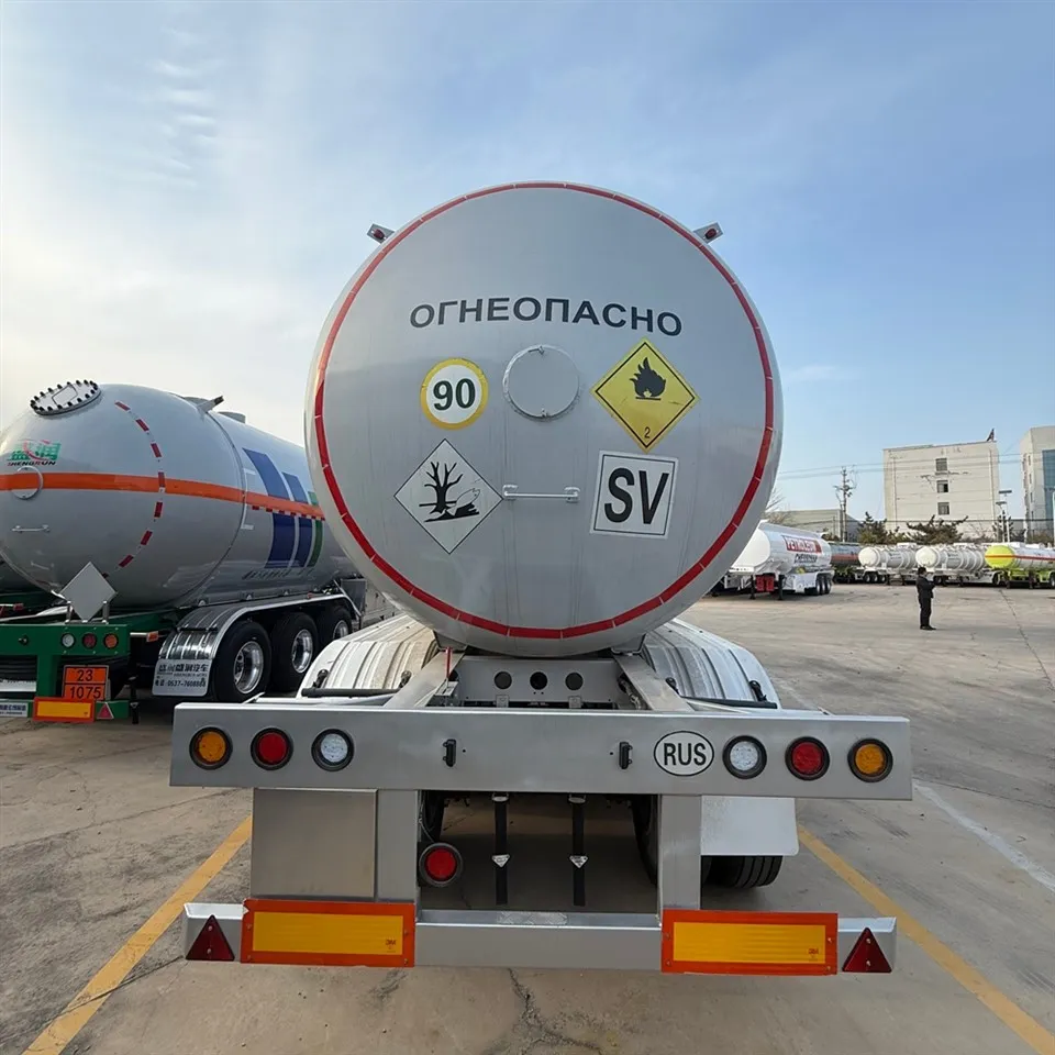 3 Axle LPG Transport Semi Trailer