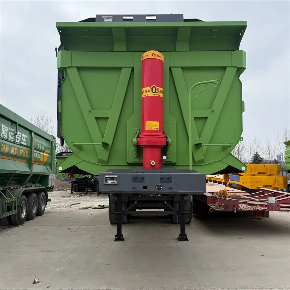 3 Axle Rear Tipping Semi Trailer