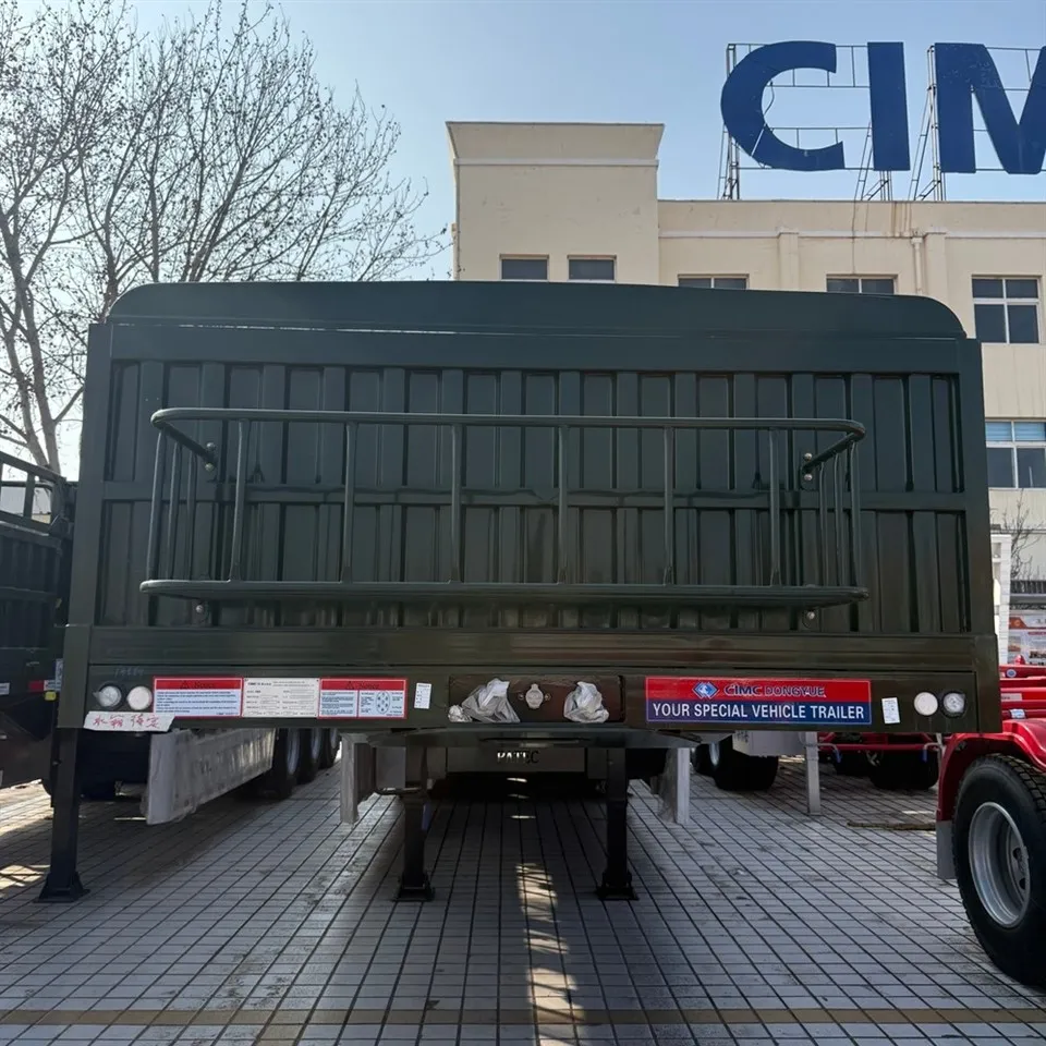 3 Axle Stake Side Semi Trailer suppliers
