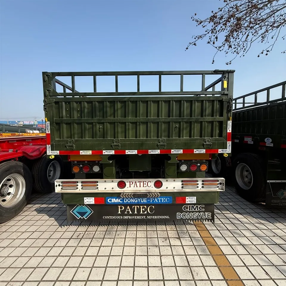 3 Axle Stake Side Semi Trailer