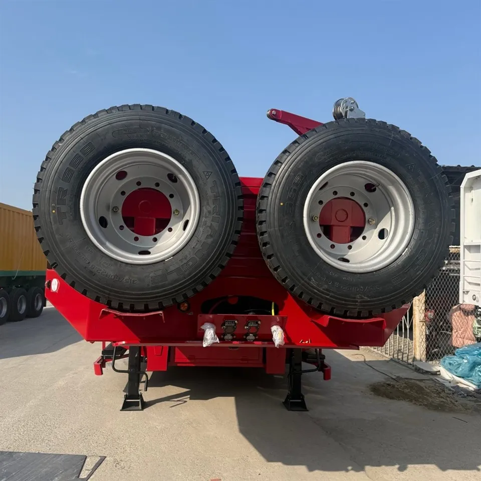 4 Axle Lowboy Trailer factory