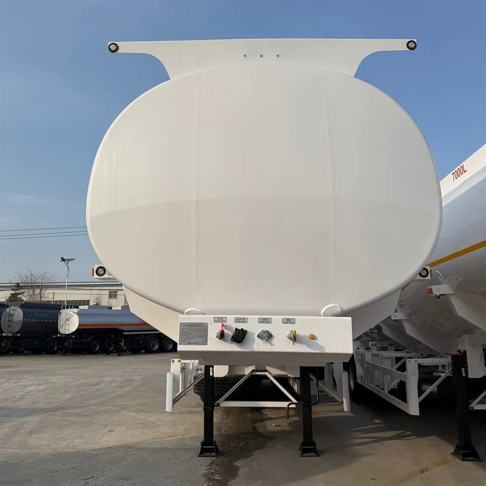 Compartmentalized Aluminum Alloy Tank Semi Trailer best