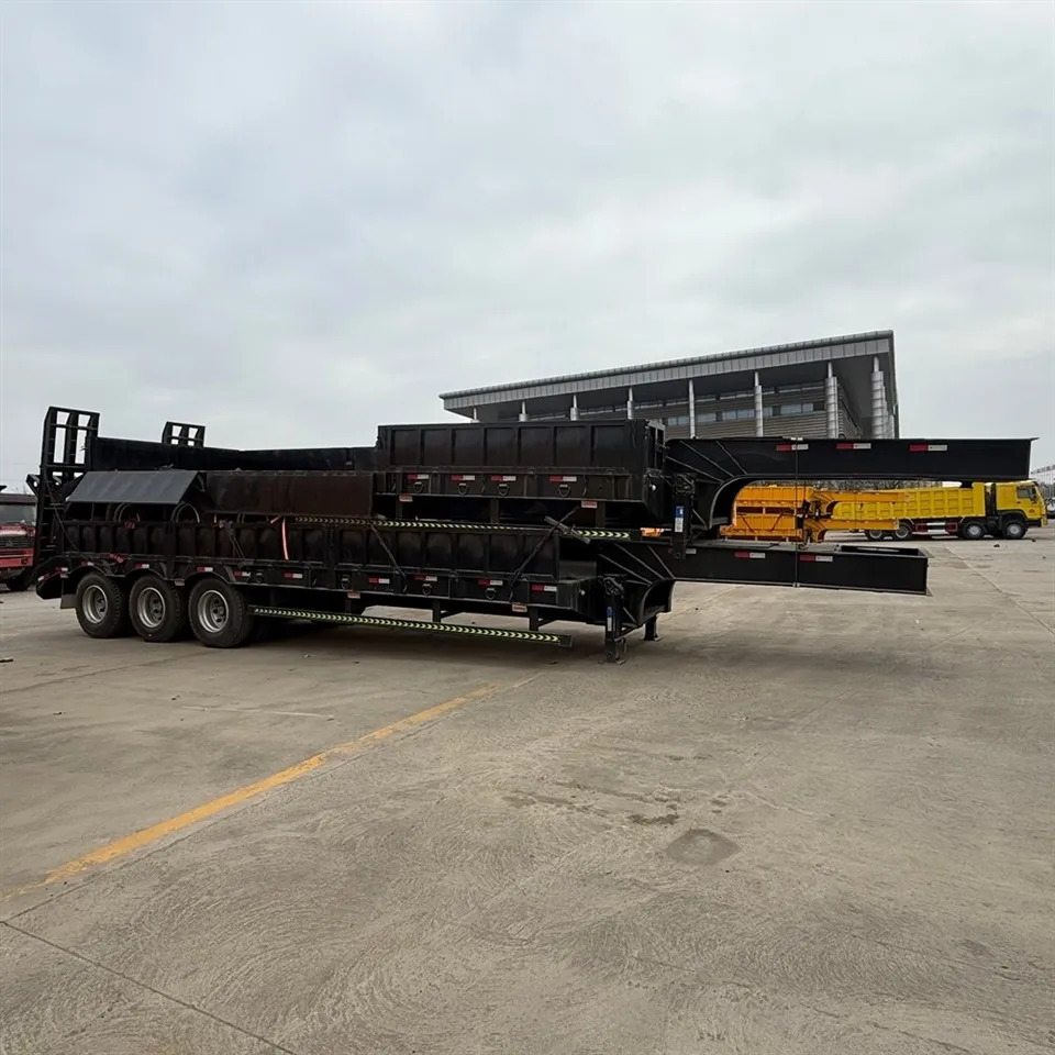 Heavy Duty Low Bed Trailer factory