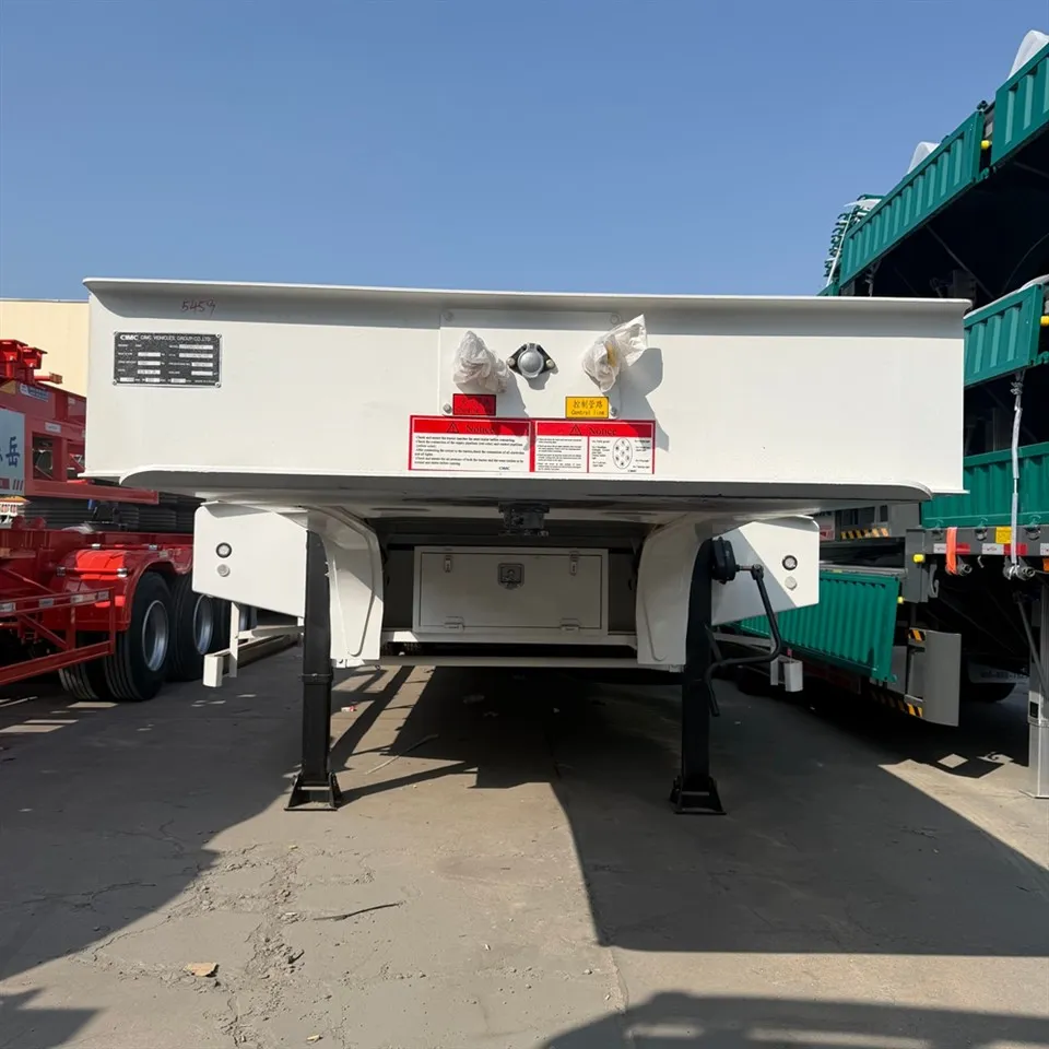 Low Bed Gooseneck Semi Trailer