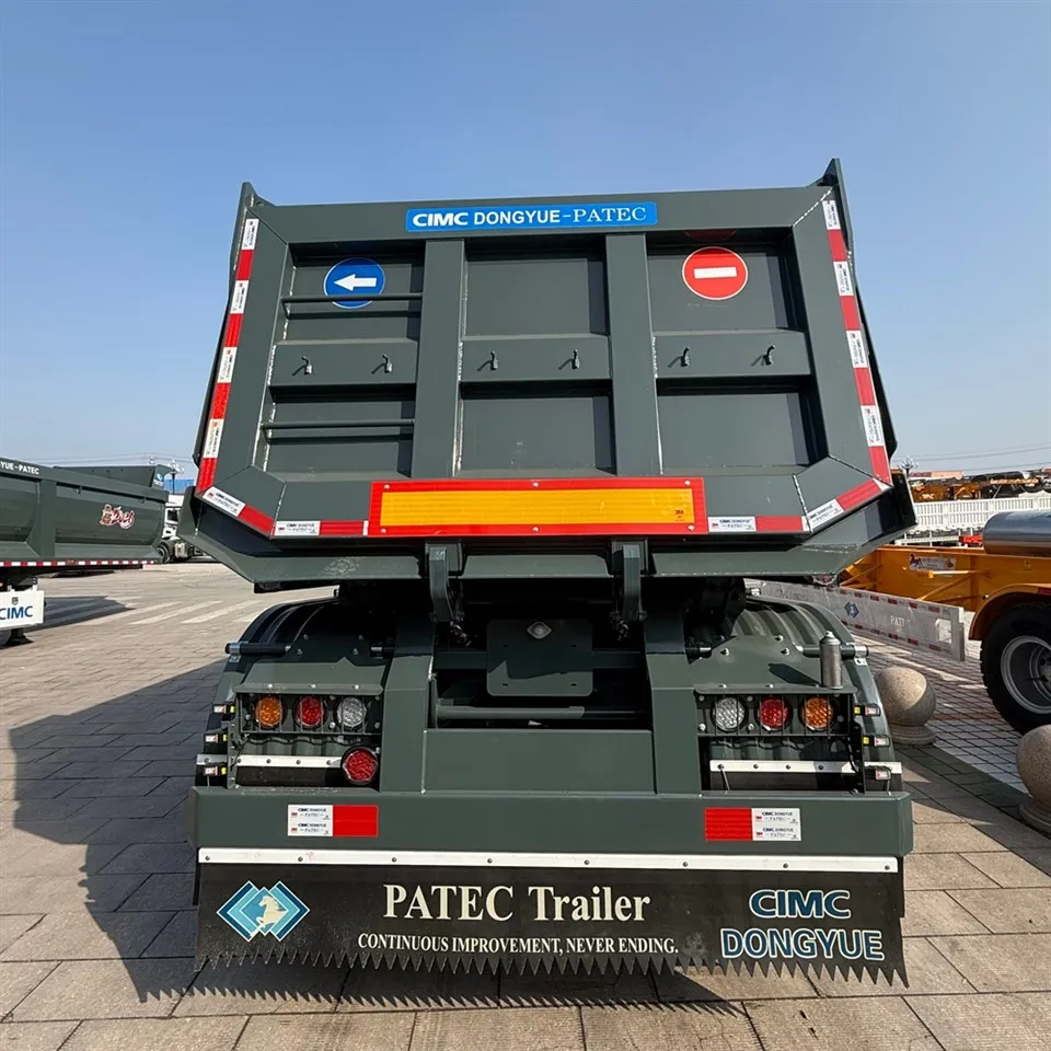 Rear Tipping Semi Trailer