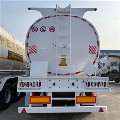 Compartmentalized Aluminum Alloy Tank Semi Trailer