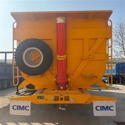Heavy Duty Rear Tipping Semi Trailer