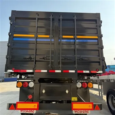 Side Tipping Semi Trailer