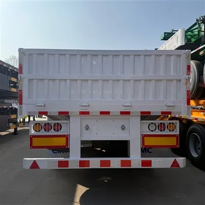 Straight Beam Side Panel Semi Trailer